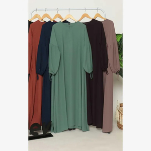 <span class=keywords><strong>Khimar</strong></span> long à trois couches en mousseline personnalisé, robe de prière indonésienne, foulard musulman, niqab, hijab islamique, jilbab, <span class=keywords><strong>abaya</strong></span> pour femmes - Product Image 6