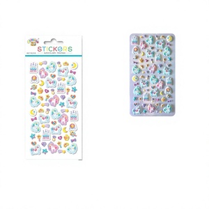 Magic Wand Gem Fun Cartoon <b>Stickers</b>-Japanese-style Cute Girl Star Unicorn Diamond <b>3D</b> Waterproof PVC Decorative <b>Stickers</b> - Product Image 3