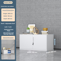 Armoire de rangement compacte en acier de haute qualité, en acier épaissi, à une seule porte, pour le rangement domestique