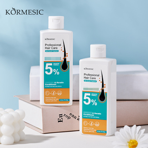 Après-shampoing à la kératine biologique KORMESIC Private Label 265g, soin capillaire professionnel, hydratant, lissant, stimulant la croissance des cheveux - Product Image 1