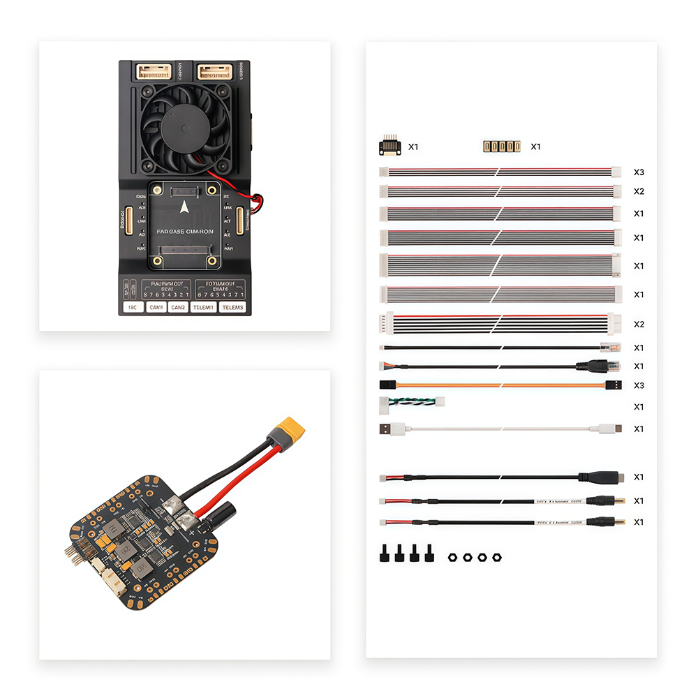 Carte mère RPi CM4 + PM03D (Sans XT30 pré-soudé)