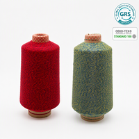 Fil texturé en nylon 6 DTY pour tricot à la main de chaussettes, anti-boulochage, teint en mélange