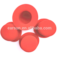Harga Pabrik Topi Merah Penutup Spons Semua Dalam Satu Busa Mic Meliputi Mikrofon Kaca Depan untuk XGIMI K Lagu Mikrofon Nirkabel C3