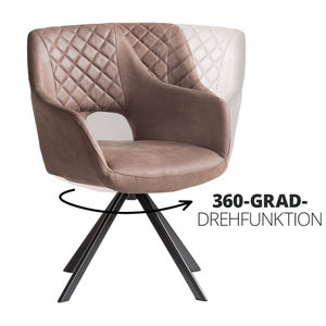 Garantie <span class=keywords><strong>de</strong></span> 3 Ans Vente en Gros d'Usine <span class=keywords><strong>Chaise</strong></span> <span class=keywords><strong>de</strong></span> Cuisine d'Appoint Pivotante en Cuir pour Événements Chaises <span class=keywords><strong>de</strong></span> Salle à Manger avec Accoudoirs - Product Image 2