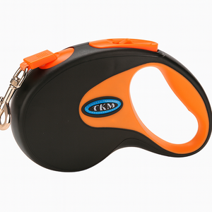 Auf Lager Schneller Versand Einstellbare Mode ABS TPR Verbreiterte Robuste Leine Mittlere Rasse Zug festigkeit Nylon Haustier Hunde leine - Product Image 3