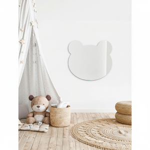 Modern Wall Mounted Round Frameless Acrylic Decor <b>Mirror</b> - Product Image 3