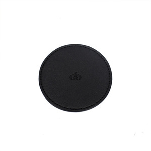 Posavasos de cuero estilo nórdico, redondo, aislante del calor, impermeable, a prueba de aceite, para uso en escritorio. - Product Image 5