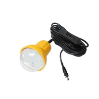 Sistema de Iluminación Solar Portátil, Sistema de Energía Solar Fuera de la Red, Kit Completo de Energía para el Hogar con Cargador de Teléfono y 4 Luces para África
