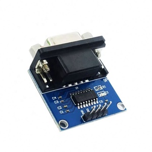MAX3232 RS232 เป็น TTL โมดูลแปลงพอร์ตอนุกรม ขั้วต่อ DB9 MAX232 - Product Image 1