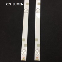 XIN LUMEN Strip Lampu Latar LED TV 32 Inci Tajam 2 Buah 5LED 610Mm EVERLIGHT LBM320E0501-JJ-3 F1835B13 B470WJ22
