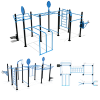 Equipo de Gimnasio Comunitario Resistente para Parques, Hoteles, Calles y Espacios Públicos, Equipo de Fitness para Exteriores