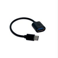 Stok Pabrik Kabel Data Ponsel Usb C, Kabel Otg USB 3.1 Tipe-c Laki-laki Ke USB 3.0 Perempuan, Ponsel untuk Android PVC MGLUO076