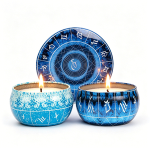 Vela de Ceremonia en Lata Premium, Recuerdo para Invitados, Aroma Natural de Soya, Exhibición de Boutique para Recepciones, Selección de Lujo - Product Image 1