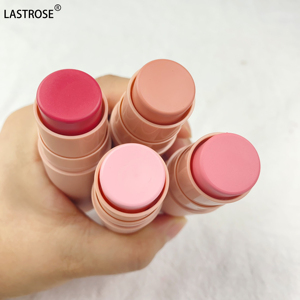 Wholesale Bulk Private logo Round Blush <strong>Stick</strong> Creamy <strong>Glow</strong> Double Ended Blush Multi-use Vegan Face Cosmetic Cream Blush <strong>Stick</strong> - Product Image 3