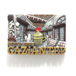 Imán de nevera personalizado de recuerdo de pavo hecho a mano, imán de nevera de resina 3D decorativo de <span class=keywords><strong>Estambul</strong></span> - Product Image 1