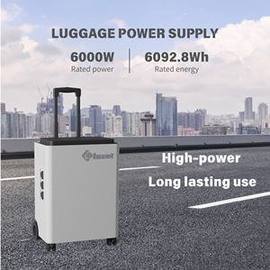 Lezet LiFePO4リチウム鉄パーキング電源ストレージバッテリーパック大容量AC/ソーラーアダプターIP65保護RV用 - Product Image 4