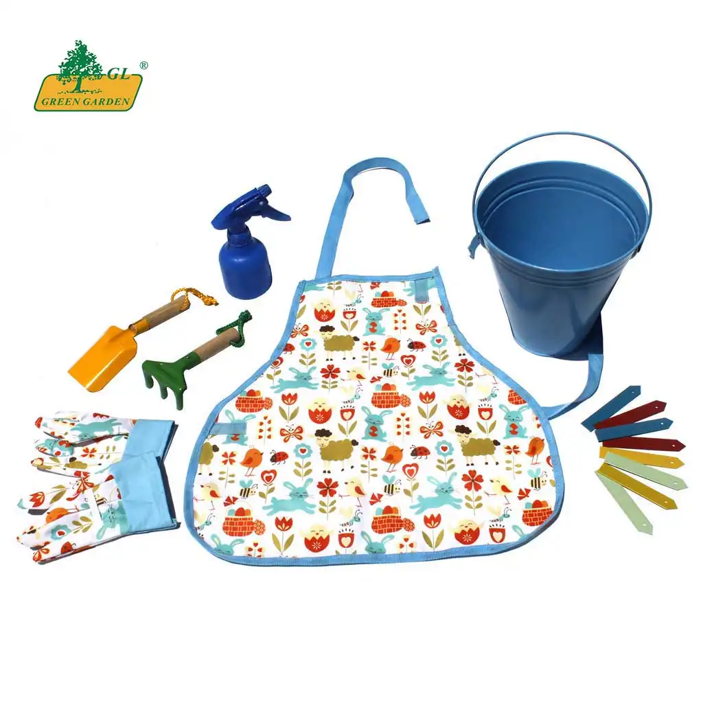 Vente De Haute Qualité Enfants Ensembles De Jardin Mini Ensemble D'outils De Jardin pour Enfants