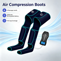 Appareil de massage des jambes électrique pneumatique pour la maison, appareil portable de relaxation des mollets et des cuisses par compression pneumatique