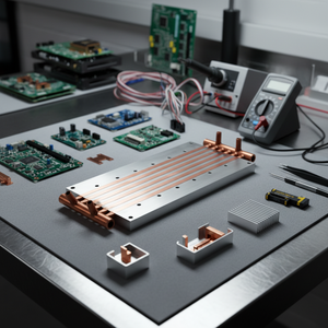 Trocadores de Calor Personalizados em Cobre e Alumínio para Refrigeração e Troca de Calor, Placas Refrigeradas a Água Sob Medida - Product Image 6