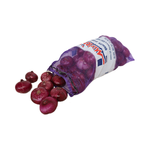 Bolsas de malla Leno para almacenamiento y transporte de frutas, bolsas planas de PP Leno tejidas para envasado de cebollas - Product Image 3