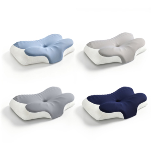 Almohada <span class=keywords><strong>Cervical</strong></span> de Espuma Viscoelástica Personalizada, Almohada Ergonómica de Contorno para Soporte del Cuello, Funda Extraíble, Refrigerante, Ecológica, Anti-Ronquidos - Product Image 4