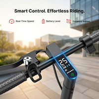 Trottinette électrique pliable D03 |   Trottinette électrique de banlieue légère avec moteur 350W, autonomie de 30 km et vitesse maximale de 30 km/h