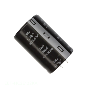 Condensateur traversant EET-HC2E122KA en aluminium, 1200 µF, 20 %, 250 V, à fixation par clip, 1200 µF - Product Image 1