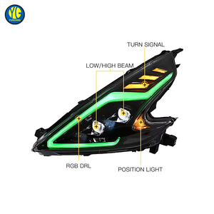 ไฟหน้า LED YU 2015 สำหรับ 370Z 6000K 8000 ลูเมนส์ แบบเสียบใช้งานได้ทันที อะไหล่รถยนต์ใหม่ อัพเกรด - Product Image 5