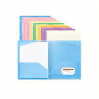 Carpeta de Anillas A4 FC de Papel Impermeable con Logotipo Personalizado para Organización de Documentos de Oficina