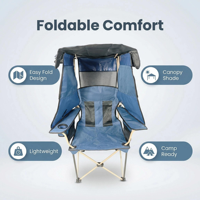Fauteuil de camping pliable et portable en tissu Oxford 600D ultra-léger et durable pour pêche, pique-nique, voyage, parc et plage