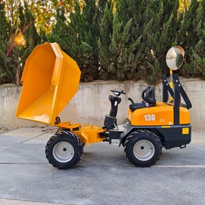 Petit camion benne de chantier diesel 4x4 pour le transport de paillis et de <span class=keywords><strong>terre</strong></span> de surface dans les travaux d'aménagement paysager - Product Image 5