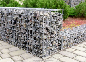 Produzieren Sie verschiedene Formen von Stein käfig boxen Garten landschaft Steinmauern & Metall käfige für die Lagerung von Steinen - Product Image 5