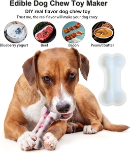 Oferta Especial: Moldes Grandes para Golosinas de Perros y Gatos, Paquete de 2 - Juguetes Masticables Comestibles DIY, de Silicona Segura para Alimentos y Horno, Molde de Enfriamiento para Cumpleaños - Product Image 5