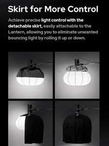 <span class=keywords><strong>Godox</strong></span>, 19,6 pulgadas/50cm, linterna plegable de, Softbox, modificador de iluminación suave para <span class=keywords><strong>Godox</strong></span> SL60II SL150III FV150II <span class=keywords><strong>AD300PRO</strong></span> - Product Image 5