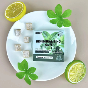 <span class=keywords><strong>Chewing</strong></span>-<span class=keywords><strong>gum</strong></span> au xylitol naturel en vente chaude OEM, menthe rafraîchissante, miracle reminéralisant, haleine fraîche, longue durée, <span class=keywords><strong>sans</strong></span> <span class=keywords><strong>sucre</strong></span> - Product Image 2