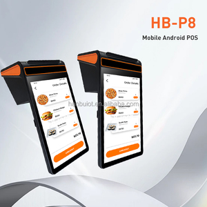 Cầm Tay POS thiết bị đầu cuối 8 inch màn hình cảm ứng Vé máy in Android 12 POS thiết bị đầu cuối - Product Image 6