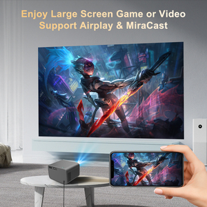 Projecteur intelligent P20 Full HD 1080P 500 ANSI Lumens Android 13 Mise au point automatique 2 Go 8 Go 4K LCD Cinéma à courte focale US - Product Image 5