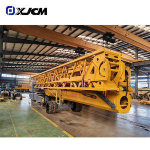 Grue mobile auto-érectile XJCM de 4 tonnes, petite, jaune, pour la construction, 4,2*4,2m - Product Image 3