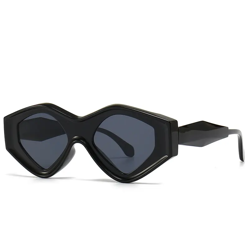 Fashion Vintage cat eye plastic sun glasses For Men Women Personality Eyewear Sunglasses 2022