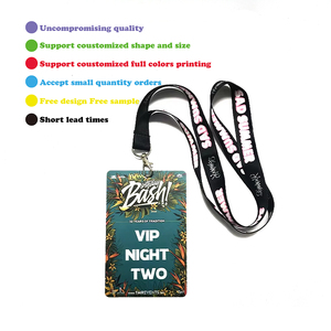 Mẫu miễn phí tùy chỉnh thiết kế <span class=keywords><strong>PVC</strong></span> nhựa VIP thẻ truy cập Hậu Trường cuộc họp vượt qua nghệ sĩ vượt qua huy hiệu cho một sự kiện - Product Image 1