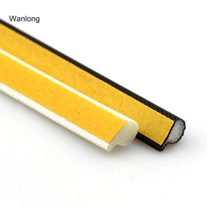 Eco-Friendly V-Shaped PU Polyurethane Foam Weatherstrip <strong>Weather</strong> Stripping &amp; Seal <strong>Strip</strong> for Wooden Door Frame - Product Image 4