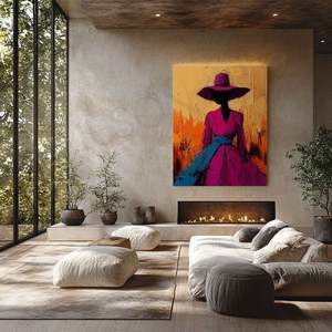Portrait Modern Still Life Painting Oil Painting Large Size Hand-painted Wholesale Minimalist Handmade 3D Texture Wall Art - Product Image 4