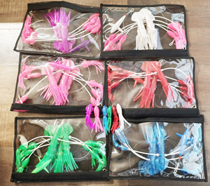 Leurre de pêche Squid Daisy Chain, Appât souple pour la pêche en haute mer, pour la pêche au trolling, pour thon, marlin et gros gibier, vente en gros - Product Image 6