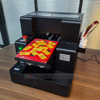 Nouvelle imprimante jet d'encre automatique format A4 pour papier alimentaire (flex, bonbons, biscuits, gâteaux, sucre, riz) - Résolution 600 dpi - Machine d'impression de qualité alimentaire