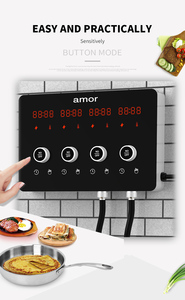 Cuisinière à induction <span class=keywords><strong>en</strong></span> céramique à zones multiples, détachable, pour restaurant - Offre Spéciale - Product Image 3