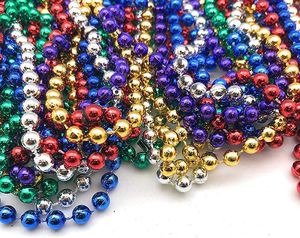 Cheap Price <strong>Mardi</strong> <strong>Gras</strong> <strong>Beads</strong> Bulk Purple Green Gold Beaded Necklace <strong>Mardi</strong> <strong>Gras</strong> Throw Ball <strong>Beads</strong> - Product Image 5
