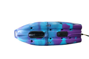 Kayak modulaire monoplace pliable VK-45 de 8,3 pieds, système à double pédale, écologique, léger, coque en HDPE de haute qualité - Product Image 4