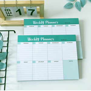 Factory Directly Custom Weekly Environmentally Friendly Paper <b>To</b> <b>Do</b> <b>List</b> A5 A6 Office Use Custom Printing <b>Notepad</b> - Product Image 3