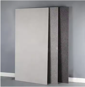 Precio barato de fábrica Acabado liso Revestimiento de fibrocemento Superficie mate Panel de pared exterior residencial Tablero de fibrocemento - Product Image 2