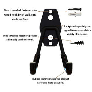 Ljh-mech — <span class=keywords><strong>crochets</strong></span> de vélo, 5 pièces, vente en gros, outils d'échelle de Garage, Double <span class=keywords><strong>crochets</strong></span> de rangement - Product Image 4